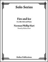 Fire and Ice Vocal Solo & Collections sheet music cover